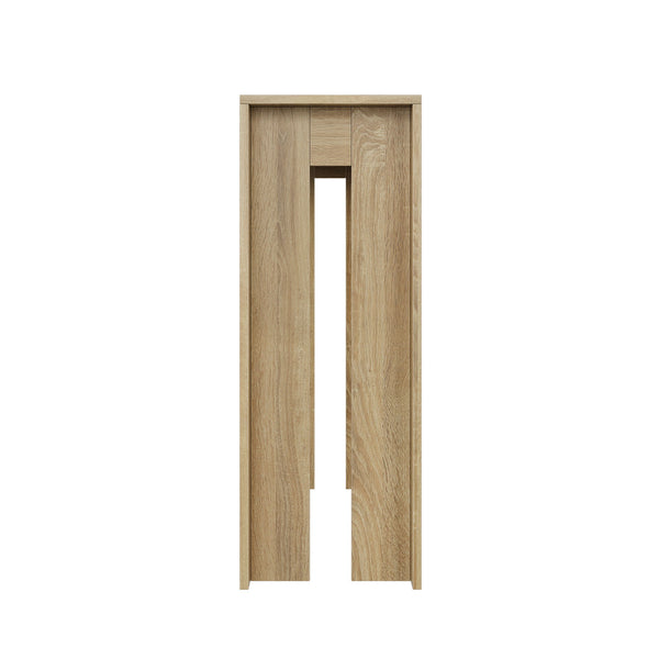 Farmhouse Style Extra Long Walnut Console Table