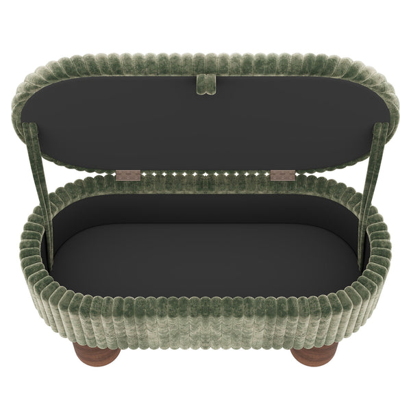Modern Storage Ottoman Bench For Living Room