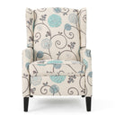 Westeros Wing Back Fabric Upholstered Recliner