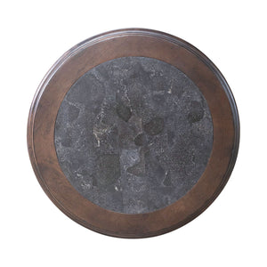 Provence Park - Round End Table - Chateau Brown