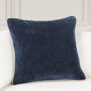 Heirloom Velvet - SLD Pillow - Navy