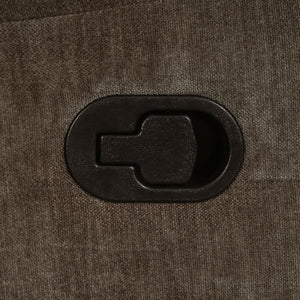Upholstered Manual Recliner Chair With 3 Adjustable Backrest Positions