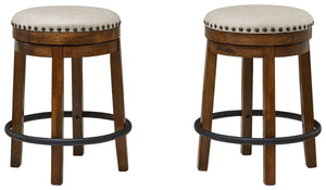 Valebeck - Upholstered Swivel Stool
