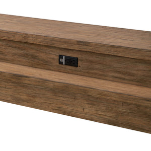 Pinebrook Ridge - Console Bar Table - Weathered Toffee