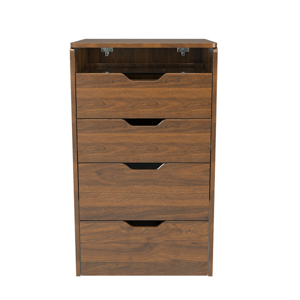 Vanity Desk With Lighted Mirror & Stool