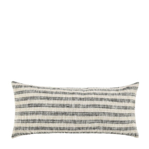 Linna - 24" x 24" Pillow - Natural / Black