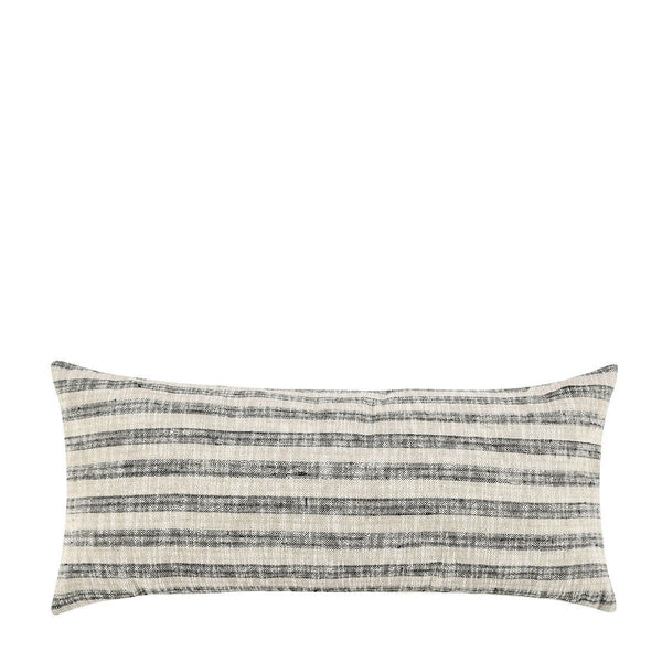 Linna - 24" x 24" Pillow - Natural / Black