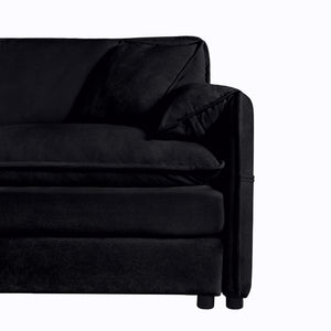 Modern Oversized Loveseat Sofa With Deep Seat And Diy Combination