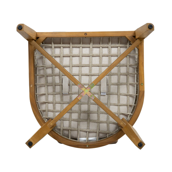 Outdoor Dining Chairs With Cushion (Set of 2)