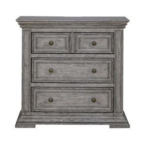 Big Valley - Bedside Chest With Charging Station