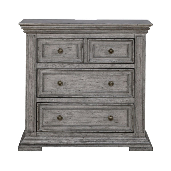 Big Valley - Bedside Chest With Charging Station