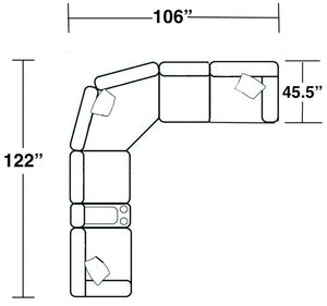 Elliott - Reclining Sectional