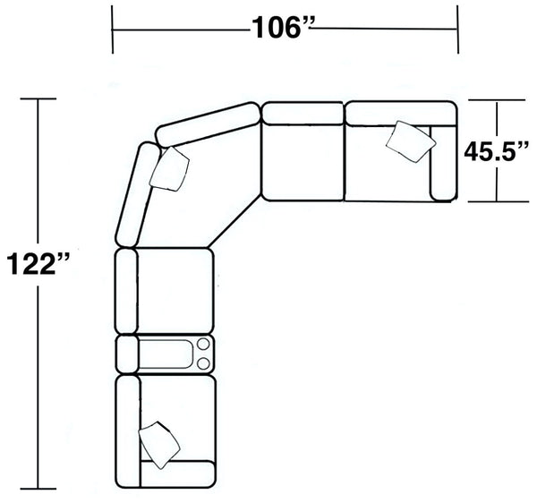 Elliott - Reclining Sectional