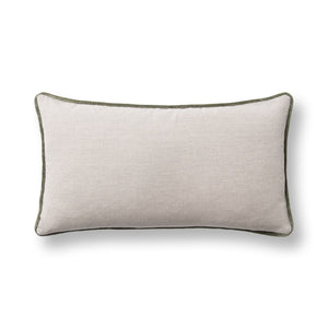 Belcourt - 14" x 26" Pillow - Floral Multi / Olive Green