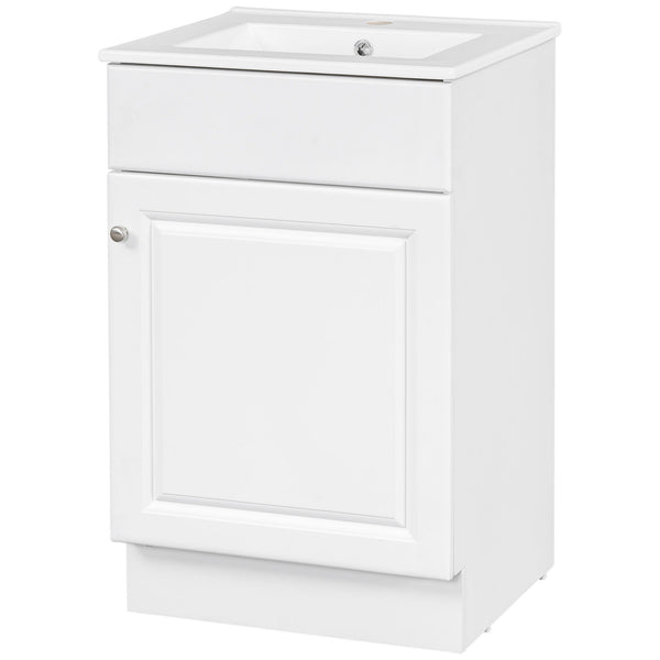 Bathroom Vanity With Sink, Cabinet With Adjustable Shelf