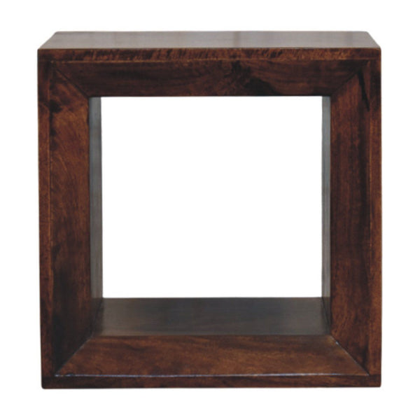 Solis - Open Side Table - Brown