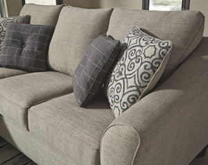 Kestrel - Sofa Chaise - Pearl Silver