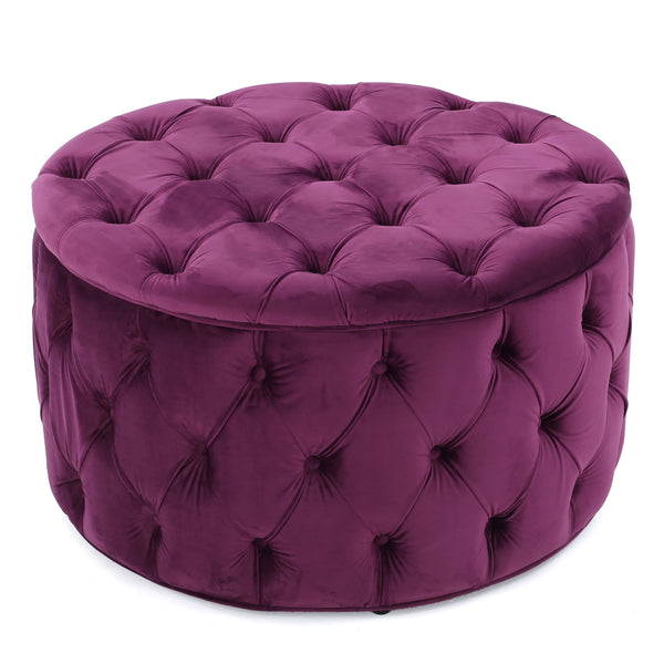 Modern Glam Ottoman