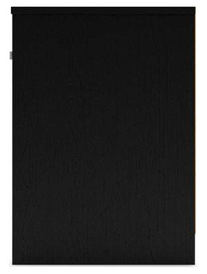 Finch - One Drawer Night Stand - 23" Height - Black