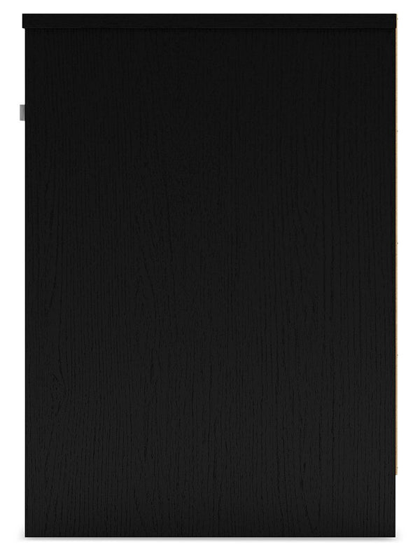 Finch - One Drawer Night Stand - 23" Height - Black