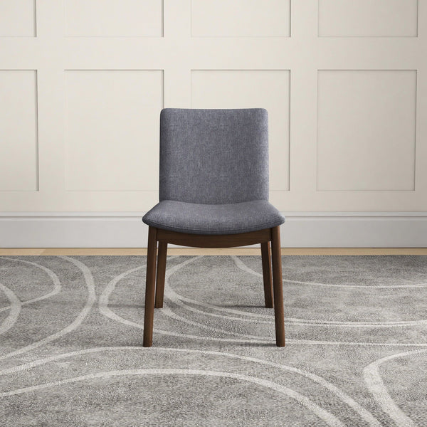 Laura - Mid-Century Modern Solid Wood Dining Chair (Set of 2)