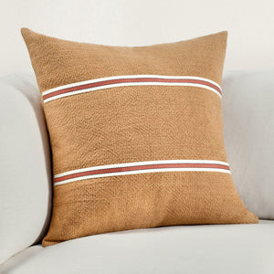 Timeless - TL Pryce Pillow - Chestnut Brown / Terracotta