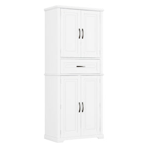 Bathroom Storage Cabinet With Drawer And Adjustable Shelf
