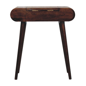 Mini Dressing Table With Foldable Mirror