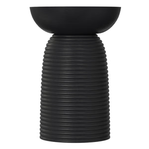 Boyd - Ribbed Accent Table - Black