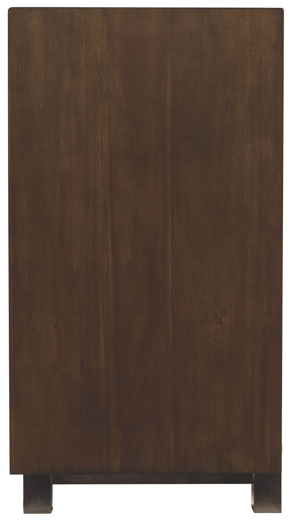 Starmore - XL TV Stand w/Fireplace Option - Brown
