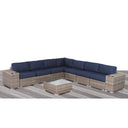 Stylish Rattan Wicker Person Seating Group With Premium Sunbrella Cushions Perfect For Outdoor Entertaining