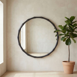 Evageline - Wall Mirror - Charcoal