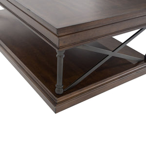 Tribeca - Rectangular Cocktail Table - Cordovian Brown
