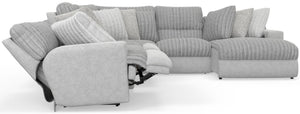 Abraxas - 6 Piece Reclining Sectional
