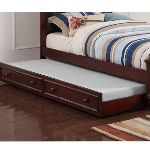 Contemporary Style Bed With Trundle