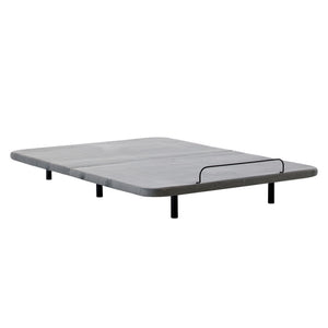 Caron 4.0 - Queen Size Adjustable Bed Frame With Wireless Remote Control, Head And Foot Incline, Massage Function - Black / Gray