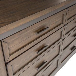 Thornwood Hills - Dresser & Mirror - Rock Beaten Brown