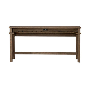 Pinebrook Ridge - Console Bar Table - Weathered Toffee