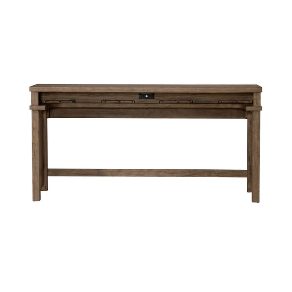 Pinebrook Ridge - Console Bar Table - Weathered Toffee