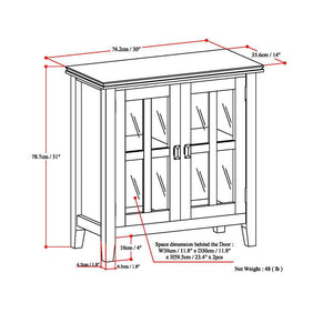 Artisan - Low Storage Cabinet - Light Brown
