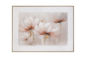 Blush Magnolia II Framed Canvas - Pink
