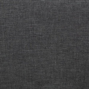 Eastern King Size Bed, Upholstered Platform Bedframe - Charcoal