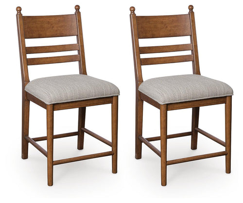 Greddinton - Upholstered Barstool (Set of 2)