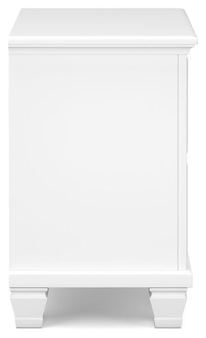 Fortman - Two Drawer Night Stand - White