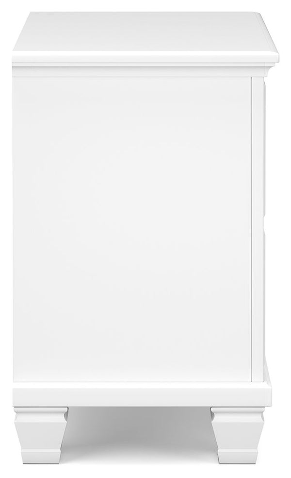 Fortman - Two Drawer Night Stand - White