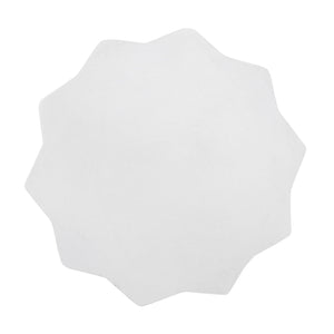 Outdoor Lightweight Concrete Side Table - Antique White