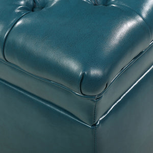 Juliana - Storage Ottoman With Birch Legs