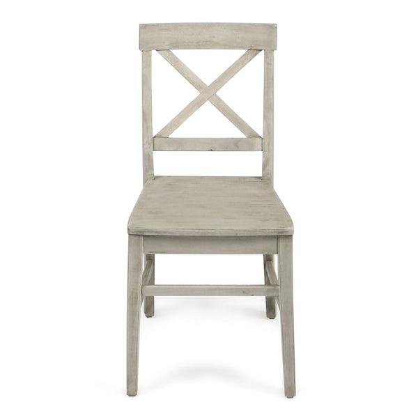 Plethora - Dining Chair With X Shaped Back (Set of 2)