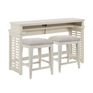 Berkley Square - 3 Piece Console Set - Linen & Khaki