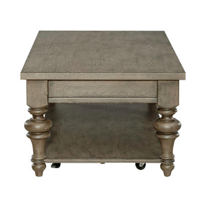 Americana Farmhouse - Rectangular Cocktail Table - Dusty Taupe